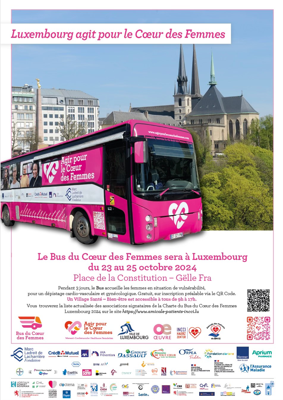 Bus du Cœur – 23 au 25 octobre
