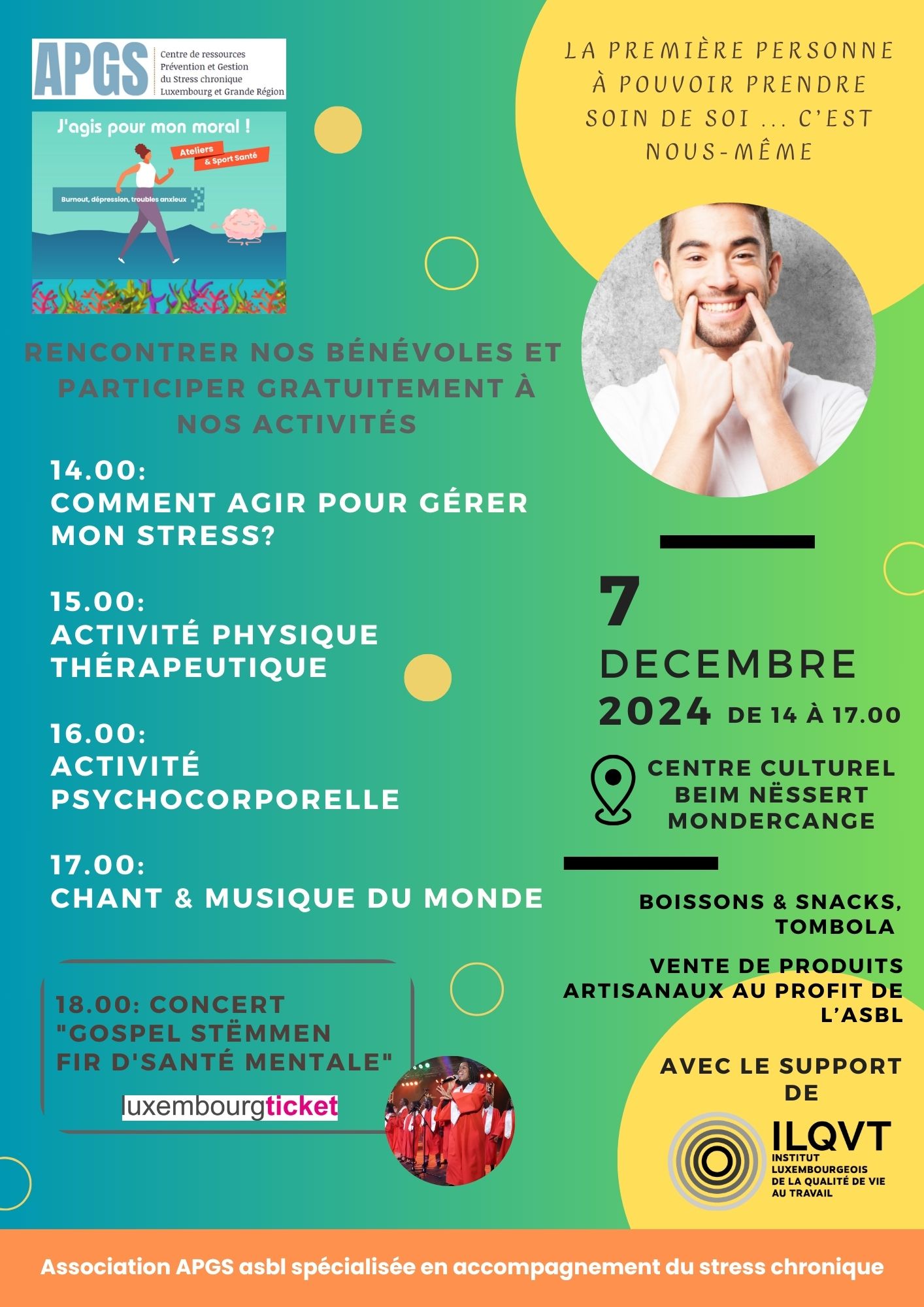 Ateliers découverte des activités de l’APGS